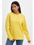 Kadın Bisiklet Yaka Rahat Kalıp 3 Iplik Içi Polarlı Kalın Sweatshirt SPR24SWK36 3