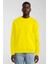 Erkek Bisiklet Yaka Rahat Kalıp 3 Iplik Içi Polarlı Kalın Sweatshirt SPR25SW36 1