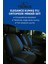 Honda Civic Euro Sedan 1995-2001 Trobus Elegance Ortopedik Araç Koltuk Minderi 5'li Set, Hava Yastığı Uyumlu Siyah Mavi 1
