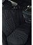 Volvo S40 2000 - 2004 Trobus Elegance Ortopedik Araç Koltuk Minderi 5'li Set, Hava Yastığı Uyumlu Siyah Mavi 2