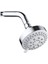 Gümüş Renkli Ankastre Tepe Duş Başlığı, Şık ve Kullanışlı Tasarım 1