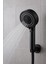 Çok Fonksiyonlu Ayarlanabilir Siyah El Duşu, Yüksek Basınçlı, Turbo Tasarım 3
