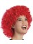 Kırmızı Renk Kıvırcık Afro Bonus Peruk 4