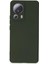 Zengezur Newface Xiaomi Mi 13 Lite Kılıf Nano Içi Kadife Silikon - Koyu Yeşil 1