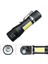 Zoomlu Şarjli Cob LED Güçlü El Feneri WB-017 2