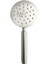 Parlak Krom Paslanmaz Duş Başlığı, Kireç Kırıcılı, Tek Fonksiyonli, Şık ve Dayanıklı 1