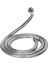 Krom Duş Seti, 5 Kademe Ayarlı Başlık, Yapışkanlı Mafsal, 1.5 mt Spiral Hortum 5