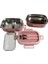Vagonlife Çelik Yemek Kabı 2 Katlı Lunch Box 1330ML - VGN6715 Pembe 2