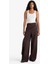 Wide Leg Süs Cepli Normal Bel Düz Paça PANTOLON F9110AX25SM 1
