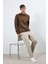 Regular Fit Dik Yaka Yarım Fermuarlı Sweatshirt F2821AX25AU 2