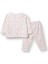 Kız Bebek Uzun Kol Pijama Takımı Interlok Bebe Yaka Uzun Kol Reçme Paça 2