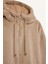 Regular Fit Polar Astarlı Kapüşonlu Fermuarlı Suni Kürk F2148AX25WN 8