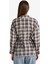 Oversize Geniş Kalıp Kareli Flanel Uzun Kollu Gömlek 6