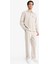 Baggy Fit Geniş Paça Gabardin Pantolon F6129AX25AU 2