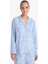 Pijama Takımı Regular Fit Desenli Uzun Kollu Üst Uzun Alt-Fall in Love F9824AX25AU 3
