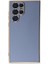 Zengezur Newface Samsung Galaxy S22 Ultra Kılıf Volet Silikon - Mavi 1