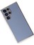 Zengezur Newface Samsung Galaxy S22 Ultra Kılıf Volet Silikon - Mavi 2