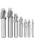 7pcs M3-M12 Karşıdoğu Freze Kesici Yüksek Hızlı Çelik Pilot Slot Aracı Uç Değirmen Yuvası Matkap Bit Seti (Yurt Dışından) 1