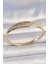 Gold Renk Zirkon Taşlı Yıldız Işlemeli Kadın Kelepçe Bilezik 6001 (Pirinç) 1