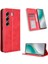Tecno Camon 40 4g Premium Pu Deri Kılıf Tpu Tampon Kart Tutucu Ayaklı Gizli Manyetik Adsorpsiyonlu Darbeye Dayanıklı Flip Cüzdan Kılıf (Yurt Dışından) 5