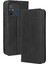 Xiaomi Redmi 12C Premium Pu Deri Kılıf Tpu Tampon Kart Tutucu Ayaklı Gizli Manyetik Adsorpsiyonlu Darbeye Dayanıklı Flip Cüzdan Kılıf (Yurt Dışından) 1