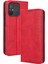 Xiaomi Redmi 12C Premium Pu Deri Kılıf Tpu Tampon Kart Tutucu Ayaklı Gizli Manyetik Adsorpsiyonlu Darbeye Dayanıklı Flip Cüzdan Kılıf (Yurt Dışından) 1