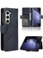 Samsung Galaxy Z Fold 6 Premium Pu Deri Kılıf Tpu Tampon Kart Tutucu Ayaklı Gizli Manyetik Adsorpsiyonlu Darbeye Dayanıklı Flip Cüzdan Kılıf (Yurt Dışından) 1