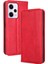 Xiaomi Redmi Note 12 Pro 5g Premium Pu Deri Kılıf Tpu Tampon Kart Tutucu Ayaklı Gizli Manyetik Adsorpsiyonlu Darbeye Dayanıklı Flip Cüzdan Kılıf (Yurt Dışından) 1