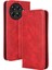 Tecno Spark 20 Pro Plus 4g Premium Pu Deri Kılıf Tpu Tampon Kart Tutucu Ayaklı Gizli Manyetik Adsorpsiyonlu Darbeye Dayanıklı Flip Cüzdan Kılıf (Yurt Dışından) 1