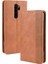 Xiaomi Redmi Note 8 Pro Premium Pu Deri Kılıf Tpu Tampon Kart Tutucu Ayaklı Gizli Manyetik Adsorpsiyonlu Darbeye Dayanıklı Flip Cüzdan Kılıf (Yurt Dışından) 1