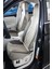 Bmw 1 Serisi E81 2007 ve Sonrası Trobus Elegance Ortopedik Araç Koltuk Minderi 5'li Set, Hava Yastığı Uyumlu Bej Koyu Bej 2