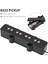 Pro Electric Bass Açık Tip 4 String Caz Bas Jb Style Için Noiseless Bridge Pickup, Siyah 95X18.3MM (Yurt Dışından) 2