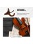 2pcs Taşınabilir Ukulele Mdf Tutucu Stand Dikey Gitar Keman Ekran Stand Raf Aksesuarları (Yurt Dışından) 4