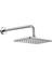 Şık ve Modern Duş Başlığı, Parlak Gümüş Tasarımıyla Tarzınızı Tamamlar 1