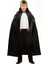 Siyah Renk Yakalı Halloween Pelerini 90 cm 5