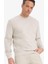%100 Pamuk Regular Fit Bisiklet Yaka Sweatshirt E8339AX25AU 8