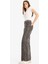 Straight Fit Yüksek Bel Leopar Desenli Uzun Boy Gabardin Pantolon D1229AX25AU 12