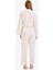 %100 Keten Straight Fit Beli Lastikli Cepli Pantolon D4388AX25SM 15