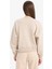 Boxy Fit Bisiklet Yaka Basic Düz Kalın Sweatshirt E4732AX25SP 10