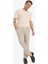 Beli Bağcıklı Lastikli Cepli Jogger Fit Her Yöne Esneyen Yumuşak Tuşe Pantolon A9943AX25AU 9