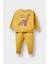 Erkek Bebek 2'li Takım Dinozor Baskılı Sweatshirt Eşofman Altı E9264A525AU 6