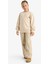 Kız Çocuk Oversize Geniş Kalıp Bisiklet Yaka Baskılı Sweatshirt E6755A825AU 11