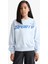 Kız Çocuk Relax Fit Bisiklet Yaka Baskılı Sweatshirt E6760A825AU 12