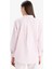 Relax Fit Fiyonk Yaka Çizgili Simli Kumaş Uzun Kollu Tesettür Gömlek Tunik E7976AX25SM 11