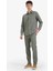 Regular Fit Normal Kesim Cepli Düz Paça Chino Pantolon D7349AX25AU 8