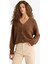 Oversize Geniş Kalıp V Yaka Triko Hırka K7886AZ25WN 12