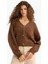 Oversize Geniş Kalıp V Yaka Triko Hırka K7886AZ25WN 13
