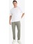 Slim Fit Dar Kesim Dar Paça Cepli Dokulu Pantolon E7959AX25AU 9