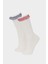 Kız Çocuk 2'li Pamuklu Diz Altı Çorap E6269A8NS 6