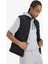 Fit Su İtici Rüzgar Geçirmez Slim Fit Dar Kesim Fermuarlı Cepli Şişme Yelek E9215AX25AU 8